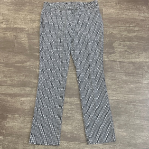 Express Black and White Checkered Editor Pants - Picture 1 of 4